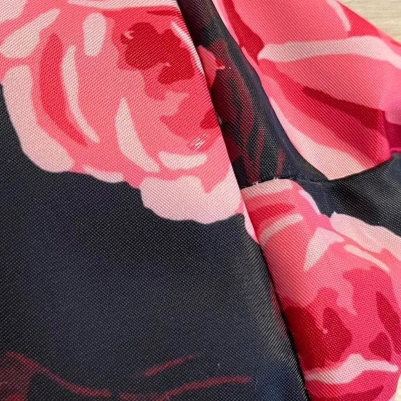 Kate Spade Black and Pink Floral Tote - Picture 7 of 15